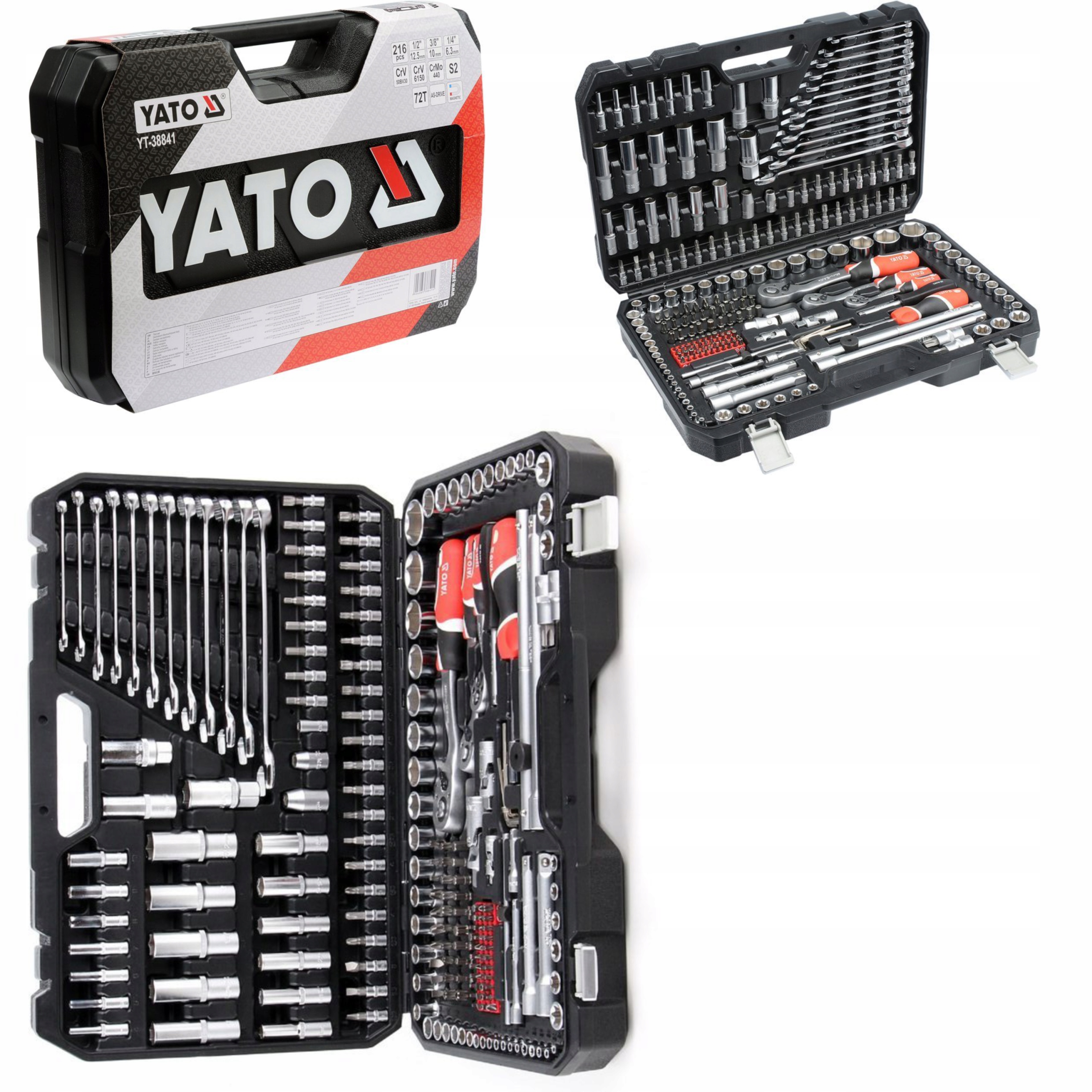 Sada náradia Yato 225 ks.